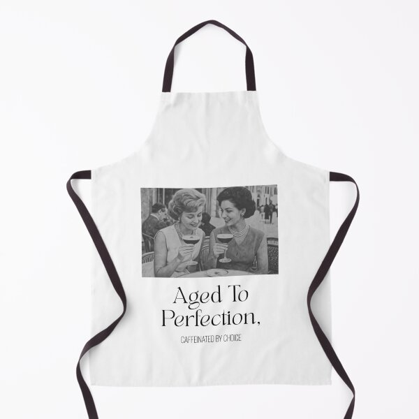 Item preview, Aged to Perfection, Caffeinated by Choice | Vintage Coffee Lover Aesthetic Retro espresso martini Lovers designed and sold by luckyhue.