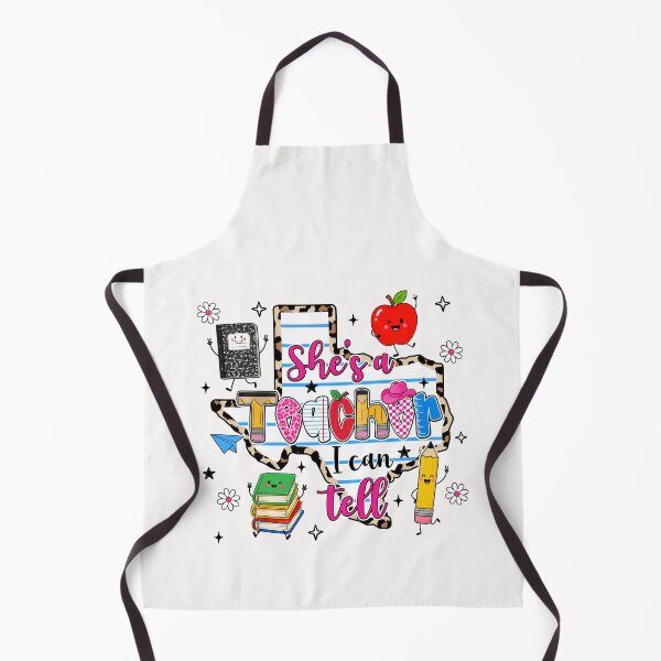 Item preview, She’s A Teacher I Can Tell Western Classroom School Supplies designed and sold by jackelmbradyt.