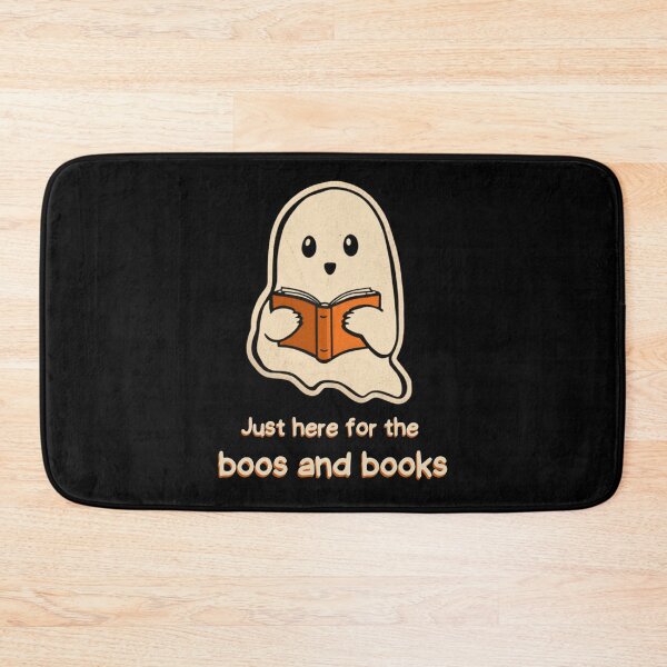 Item preview, Just Here for the Boos and Books Ghost Halloween Sticker designed and sold by Fanverse Merchandise.