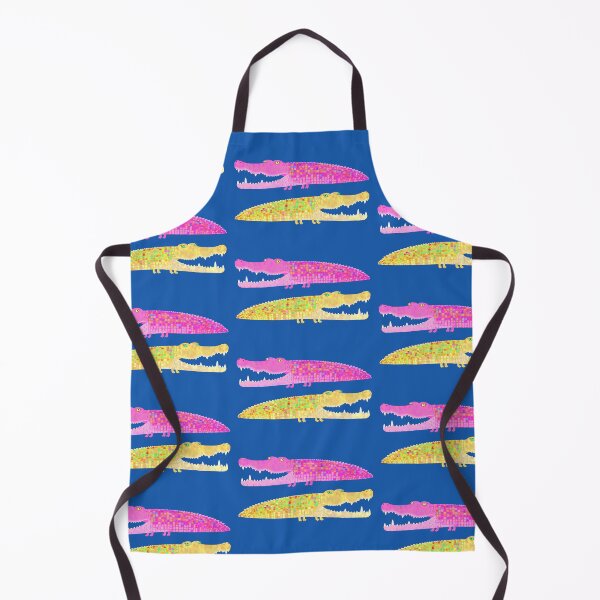 Item preview, Pink Crocodile and Gold Crocodile designed and sold by TamaAnimalArt.