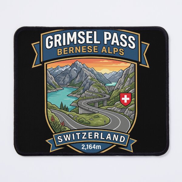 Item preview, Grimsel Pass Alpine Driving Experience Graphic designed and sold by enzoade.