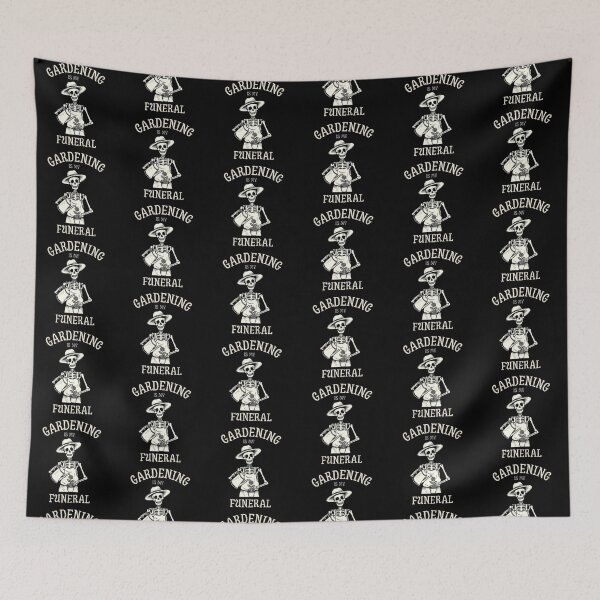 Item preview, Gardening Is My Funeral Skeleton Halloween Funny Gardener Shirt designed and sold by Fanverse Merchandise.