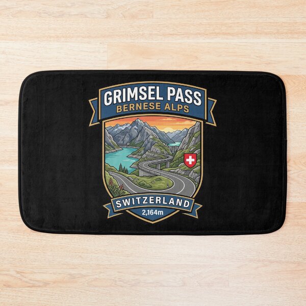 Item preview, Grimsel Pass Alpine Driving Experience Graphic designed and sold by enzoade.
