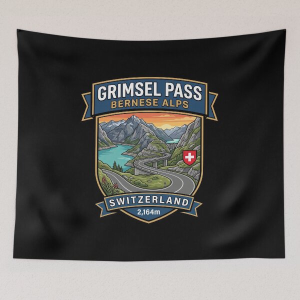 Item preview, Grimsel Pass Alpine Driving Experience Graphic designed and sold by enzoade.