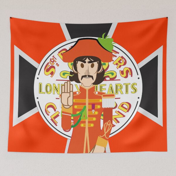 Item preview, THE BEATLES - SPLHCB - SGT PEPPERS - CARTOON GEORGE HARRISON designed and sold by CuPensky.