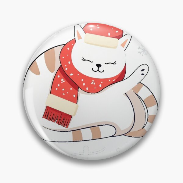 Item preview, Meowy Catmas Cute Christmas Cat designed and sold by icm4639.