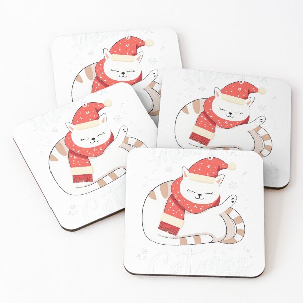Item preview, Meowy Catmas Cute Christmas Cat designed and sold by icm4639.