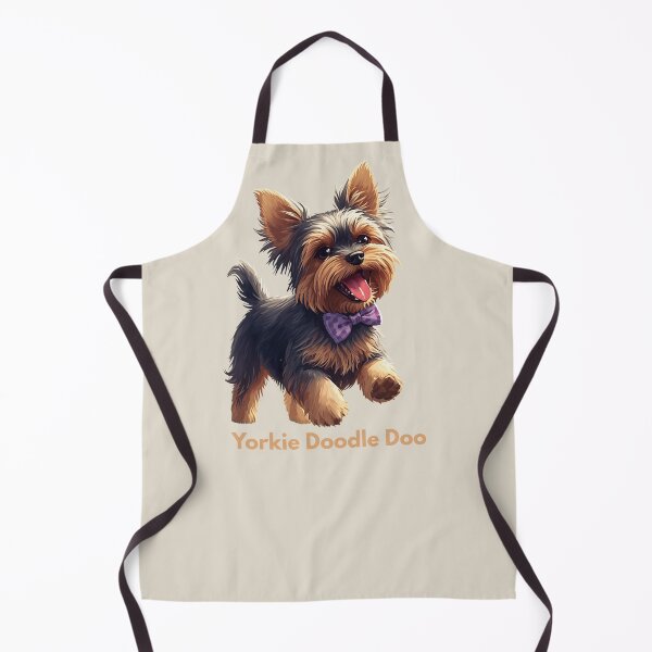 Item preview, Yorkie Doodle Doo designed and sold by TeeHee Puns.