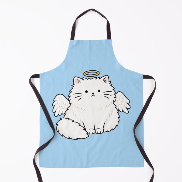 Item preview, Cute Angel Cat Sticker designed and sold by MonkiFlipp.