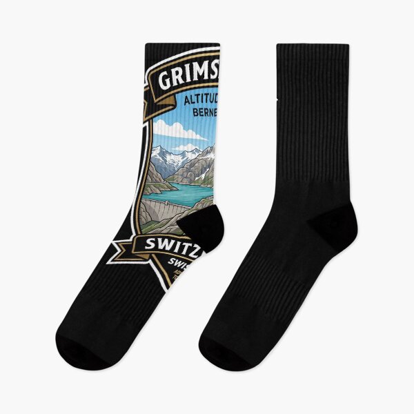 Item preview, Grimsel Pass Switzerland Adventure Road Print designed and sold by enzoade.