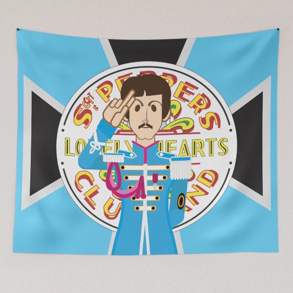 Item preview, THE BEATLES - SPLHCB - SGT PEPPERS - CARTOON PAUL McCARTNEY designed and sold by CuPensky.