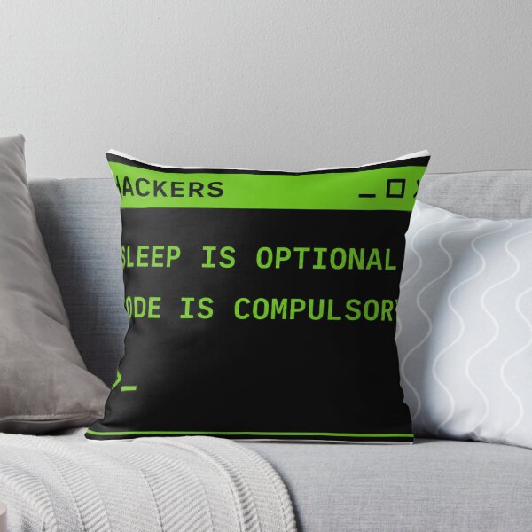 Item preview, Hackers: Sleep is optional Code is Compulsory designed and sold by Kushwaha18.