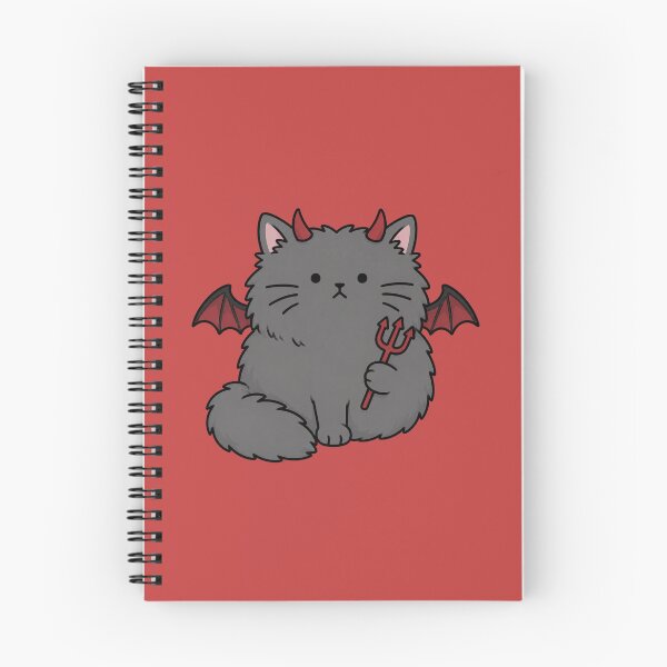 Item preview, Cute Devil Cat Sticker designed and sold by MonkiFlipp.
