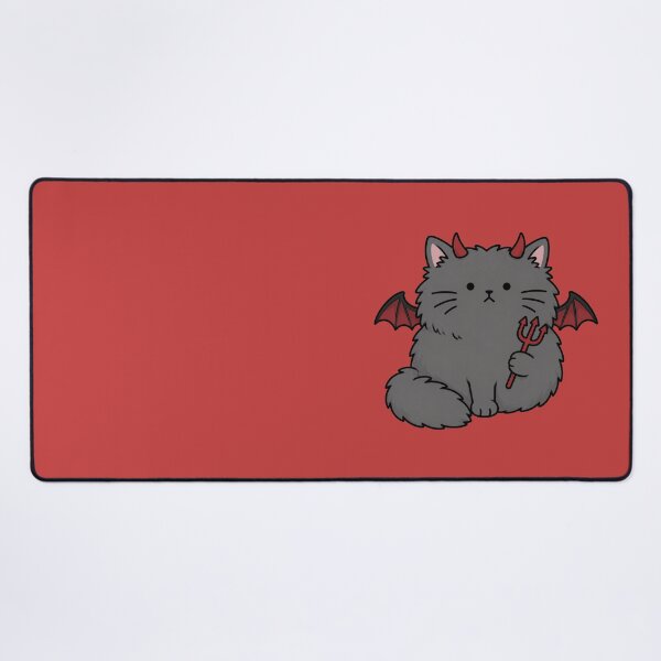 Item preview, Cute Devil Cat Sticker designed and sold by MonkiFlipp.
