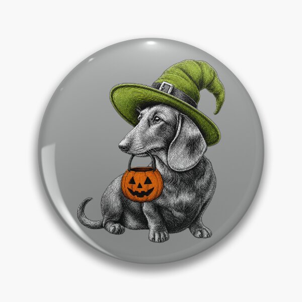 Item preview, Halloween Dachshund designed and sold by prettykaler.