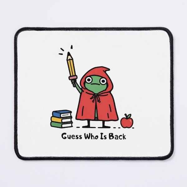 Item preview, Guess Who Is Back Frog Teacher designed and sold by To101ARt.