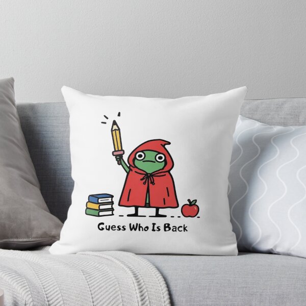 Item preview, Guess Who Is Back Frog Teacher designed and sold by To101ARt.