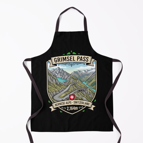 Item preview, Grimsel Pass Swiss Alps Motorcycle Design designed and sold by enzoade.