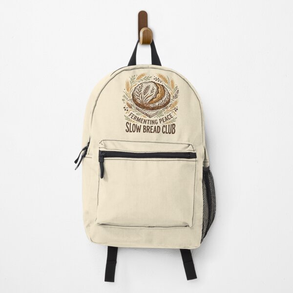 Item preview, Fermenting Peace Slow Bread Club Sourdough Baker Line Art designed and sold by SplashTastic.