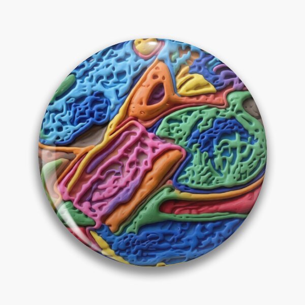 Item preview, discombobulated bubbly E1 C colorful geometric abstract designed and sold by SmashingDeals.