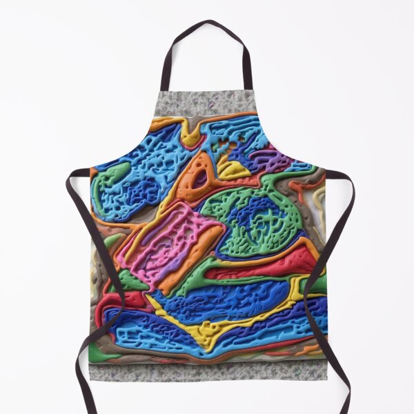 Item preview, discombobulated bubbly E1 C colorful geometric abstract designed and sold by SmashingDeals.