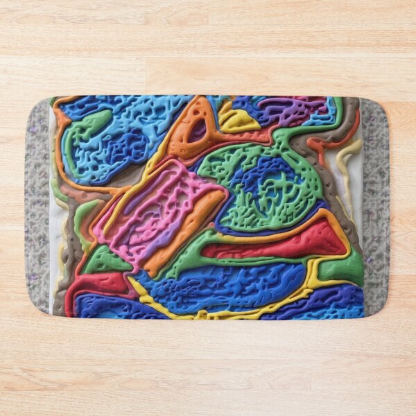 Item preview, discombobulated bubbly E1 C colorful geometric abstract designed and sold by SmashingDeals.