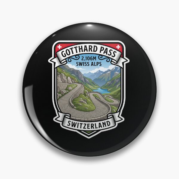 Item preview, Gotthard Pass Mountain Road Heritage Design designed and sold by enzoade.