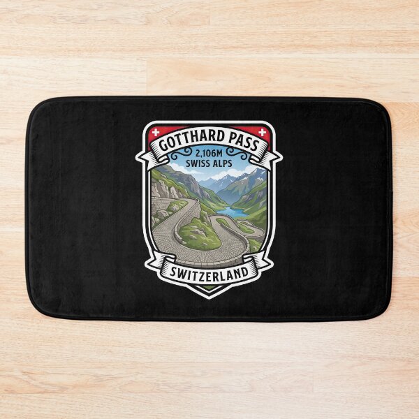 Item preview, Gotthard Pass Mountain Road Heritage Design designed and sold by enzoade.