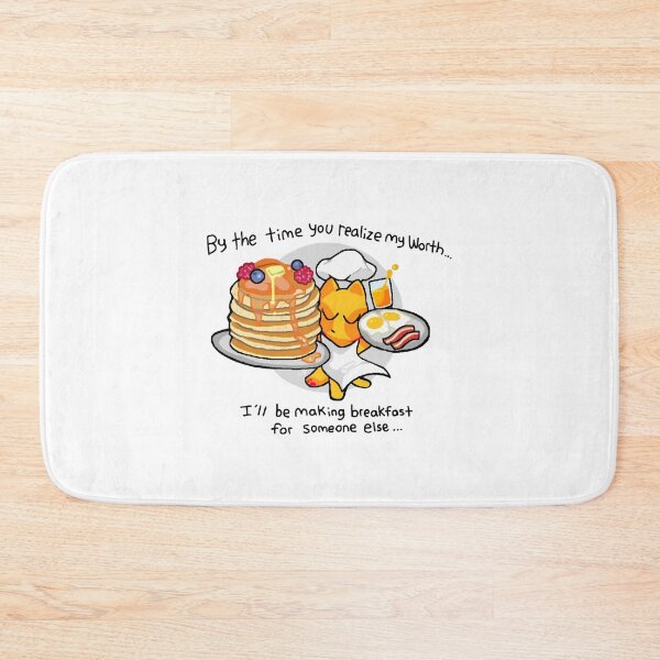 Item preview, Making Breakfast Funny Petty Revenge Cat Pancake Graphic designed and sold by SaltyGull.