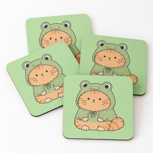 Item preview, Cute Frog Cat designed and sold by MonkiFlipp.