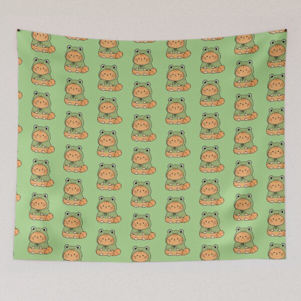 Item preview, Cute Frog Cat designed and sold by MonkiFlipp.