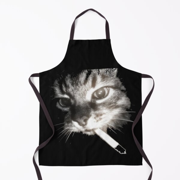 Item preview, Gritty Smoking Tabby Cat designed and sold by KitsuneKraze.