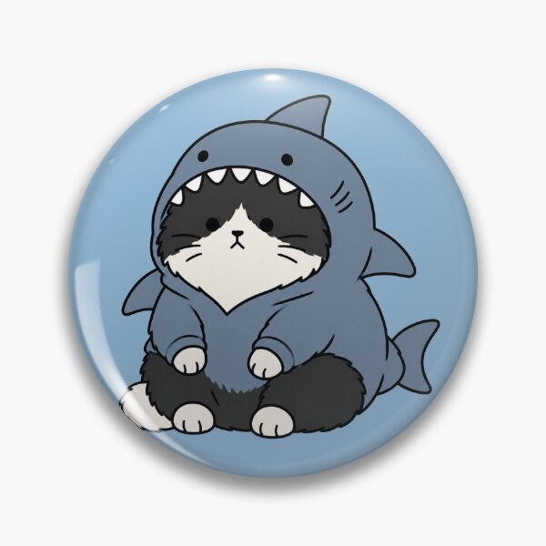 Item preview, Cute Shark Cat  designed and sold by MonkiFlipp.