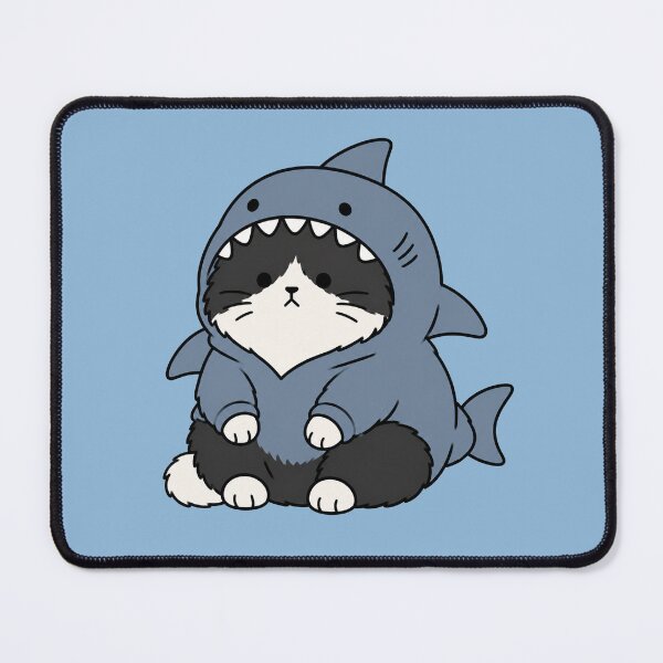 Item preview, Cute Shark Cat designed and sold by MonkiFlipp.