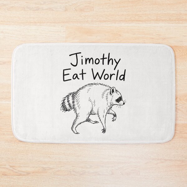 Item preview, Jimothy Eat World Funny Viral Raccoon Seattle Trash Panda designed and sold by AnitaBice.