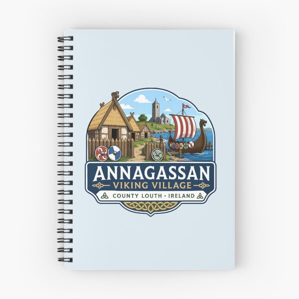 Item preview, Annagassan Viking Village, County Louth, Ireland designed and sold by Myra365Art.