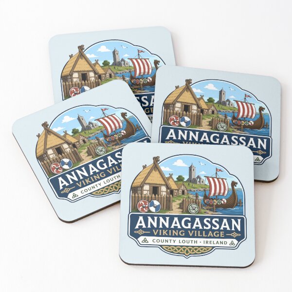 Item preview, Annagassan Viking Village, County Louth, Ireland designed and sold by Myra365Art.