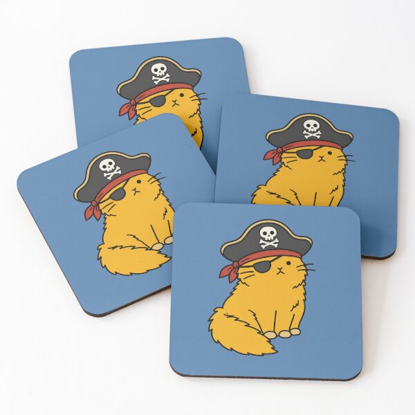 Item preview, Cute Pirate Cat designed and sold by MonkiFlipp.
