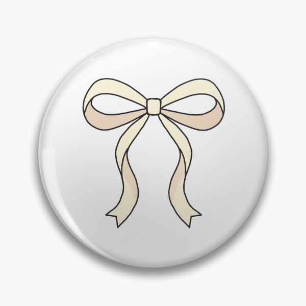Item preview, Minimal Coquette Bow beige 2 designed and sold by hejlele.