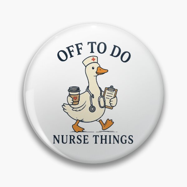 Item preview, Off To Do Nurse Things Shirt, Funny Goose Nurse Tee, Nursing Student designed and sold by sawczy-shop.