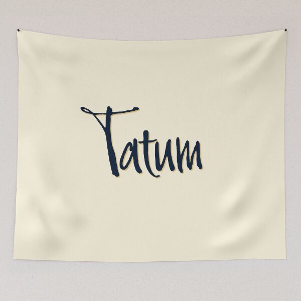 Item preview, TATUM personalized type design designed and sold by CharlottePlaceArt.