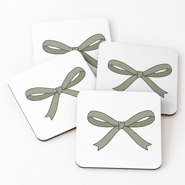 Item preview, Minimal Coquette Bow green 2 designed and sold by hejlele.