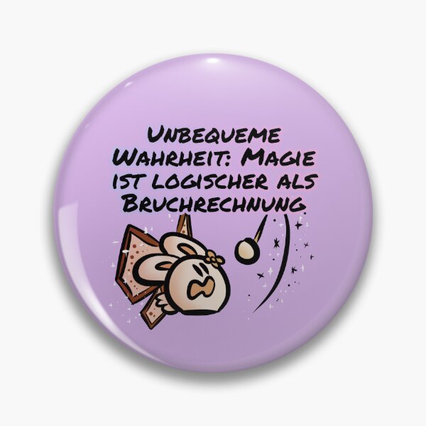 Item preview, Magic is more logical than fractions - Claninchen bunny designed and sold by Claninchen.