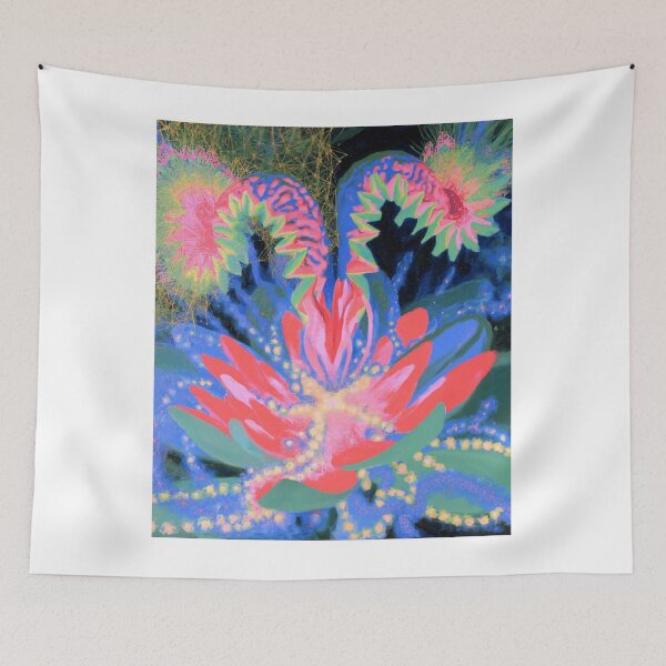 Item preview, Botanical Trap fluorescent flora, Carnivorous bloom designed and sold by BlondelleWinny.