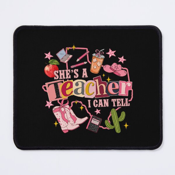 Item preview, She's A Teacher I Can Tell Western Classroom Art designed and sold by AnitaBice.