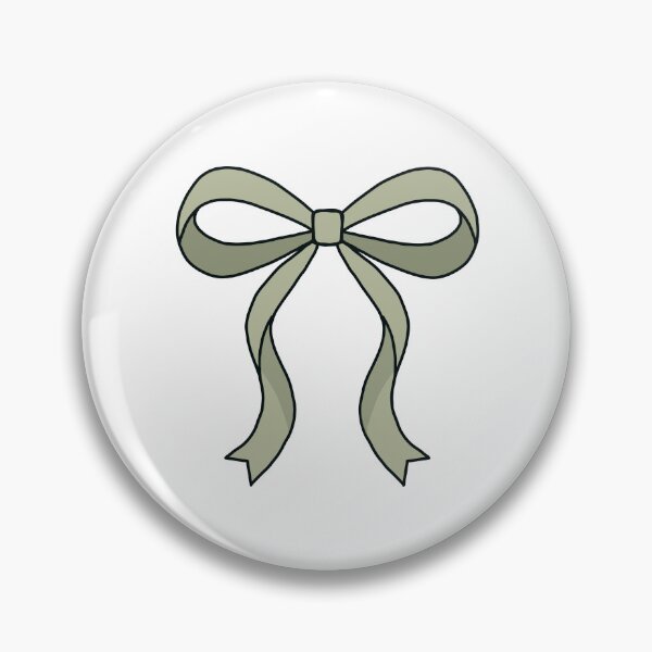 Item preview, Minimal Coquette Bow green 3 designed and sold by hejlele.