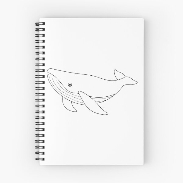 Item preview, Humpback Whale Friendly 1 Line Art Gift designed and sold by OneLine Studio.