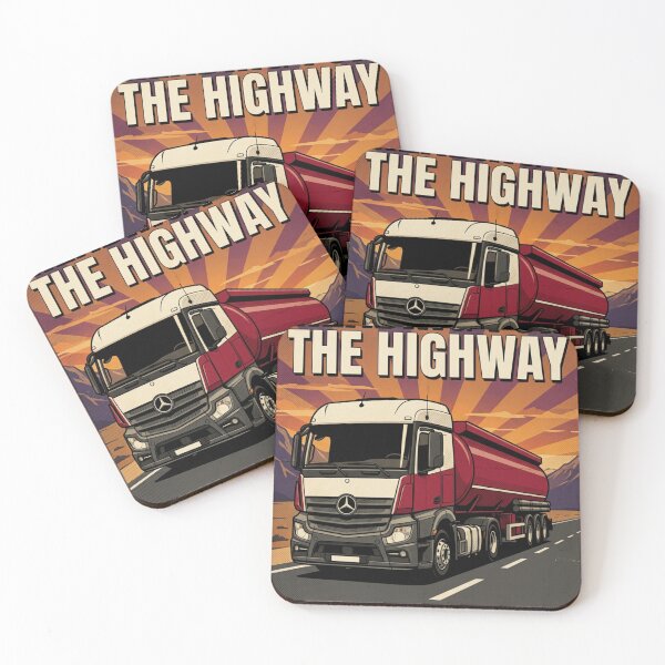 Item preview, Actros Highway Semi Truck Retro designed and sold by Dimensionality.