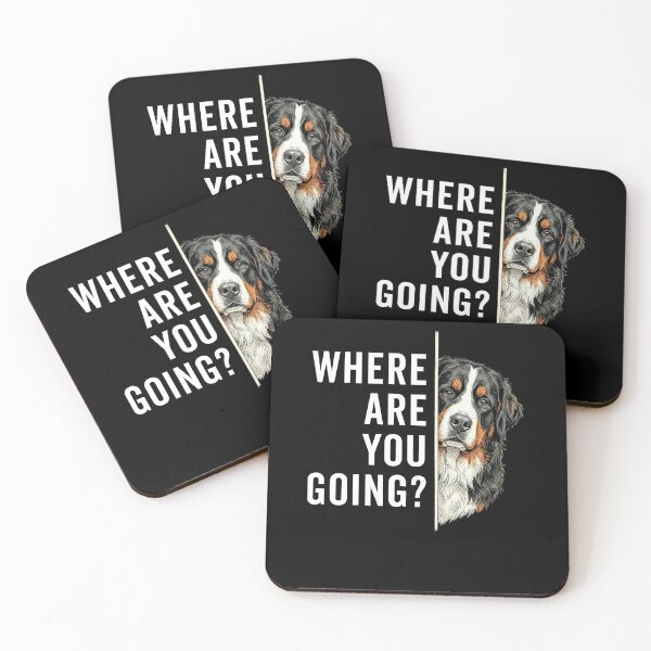 Item preview, Where are You Going Funny Bernese Mountain Lover designed and sold by studio-ssaam.