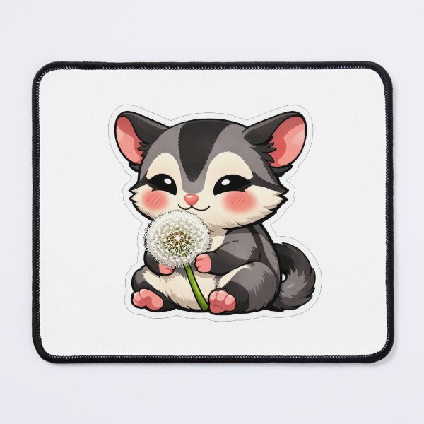 Item preview, Cute Sugar Glider Holding A Dandelion designed and sold by Owcomm.